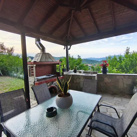 Meteora Panorama Garden Apartment *